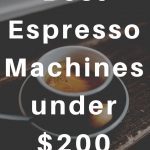 Budget espresso machines for home
