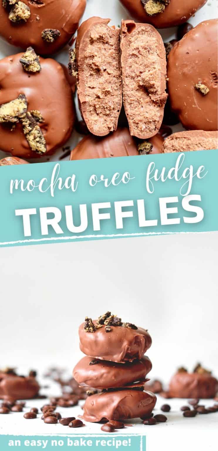 Easy Chocolate Fudge Truffles With Java Chip Oreos Creators Of Coffee