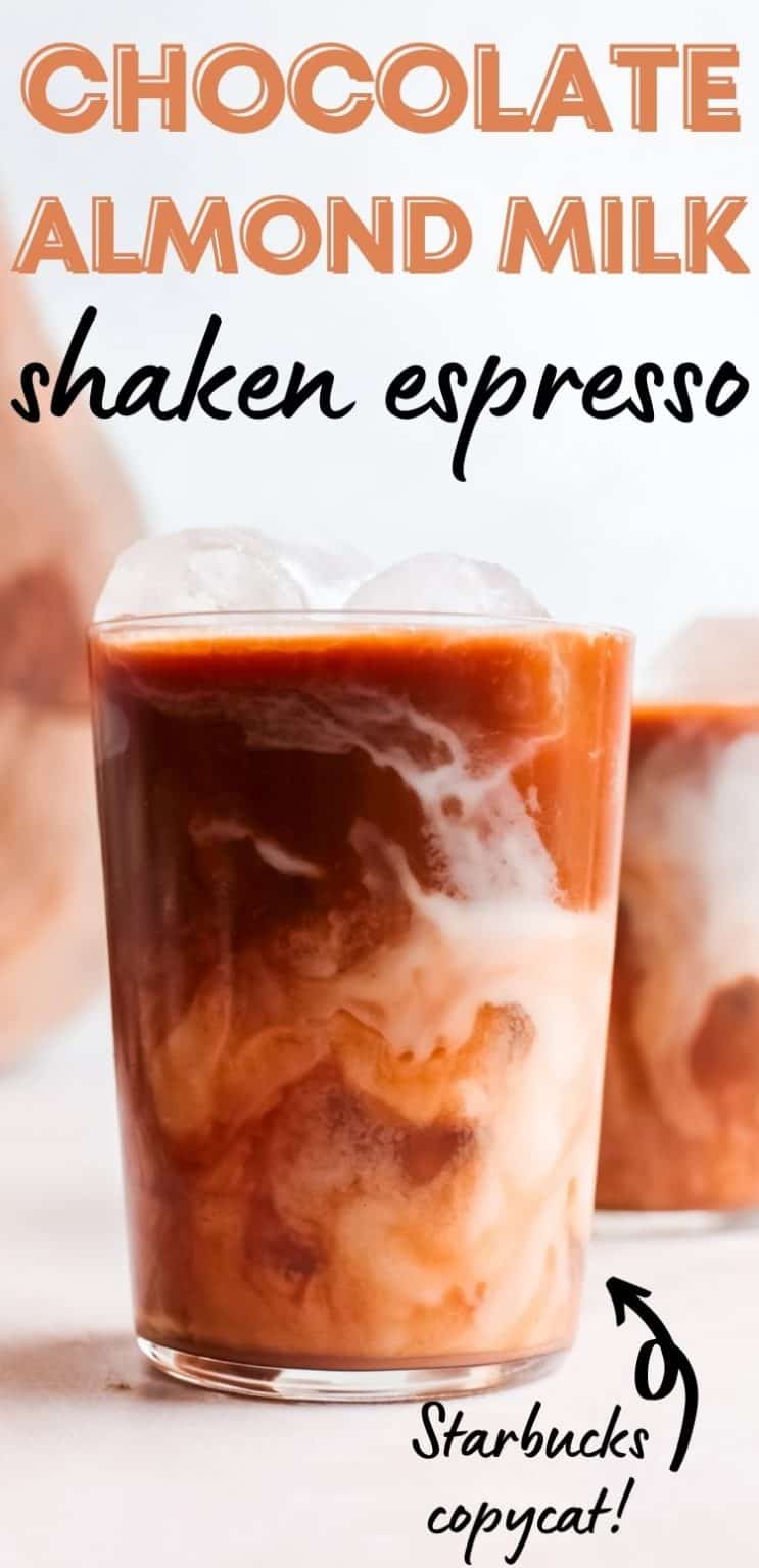 Iced Chocolate Almondmilk Shaken Espresso Recipe Creators of Coffee