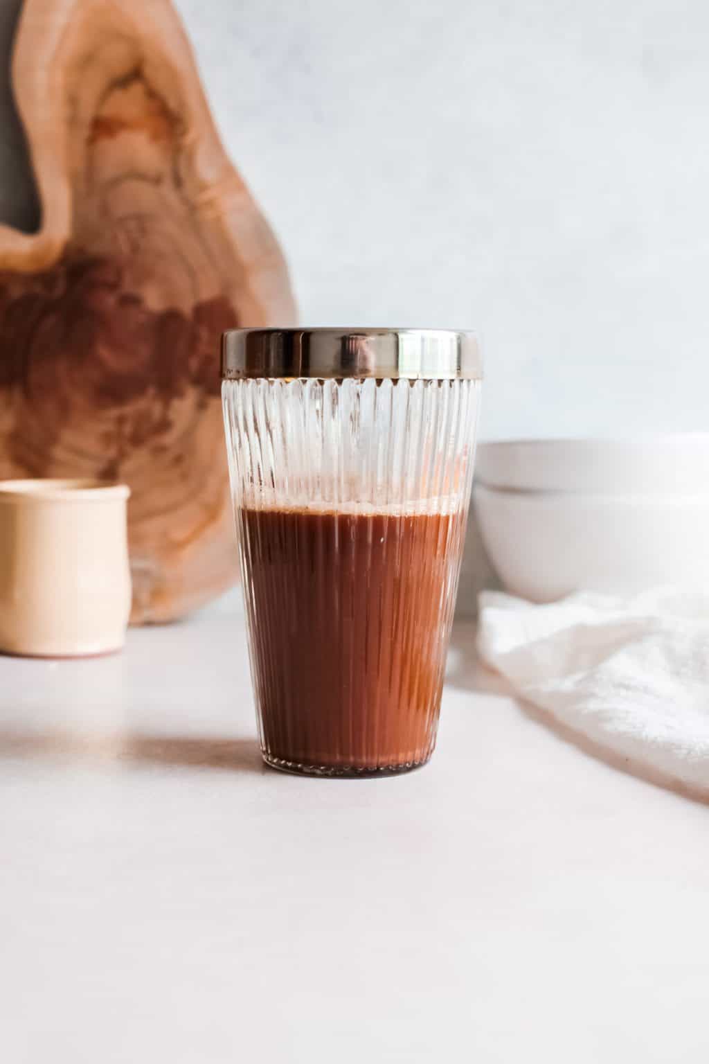 Iced Chocolate Almondmilk Shaken Espresso Recipe Creators Of Coffee