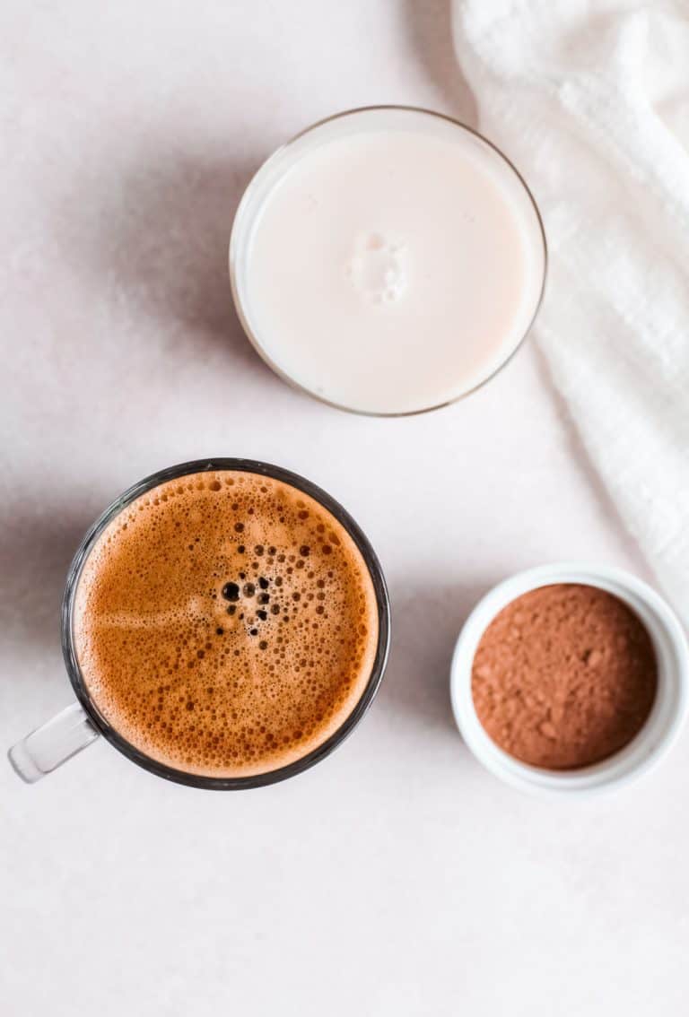 Iced Chocolate Almondmilk Shaken Espresso Recipe Creators Of Coffee