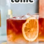 espresso tonic with text overlay.