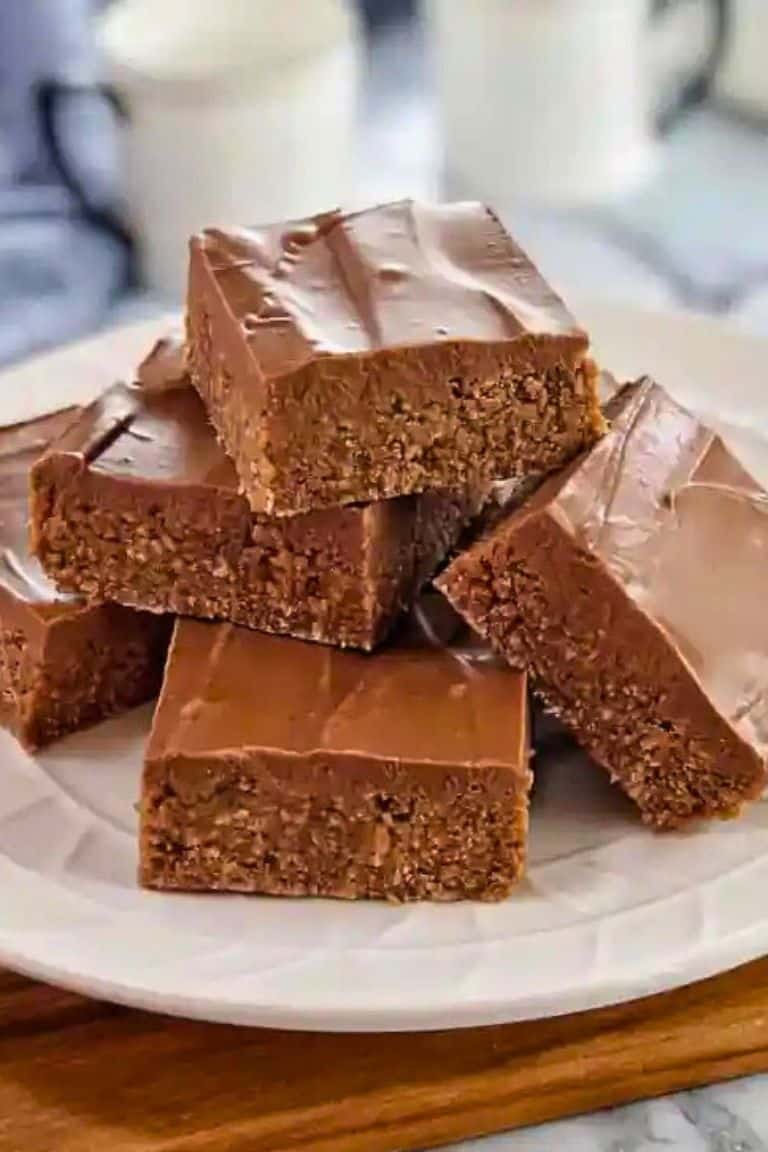 coffee slice on plate.