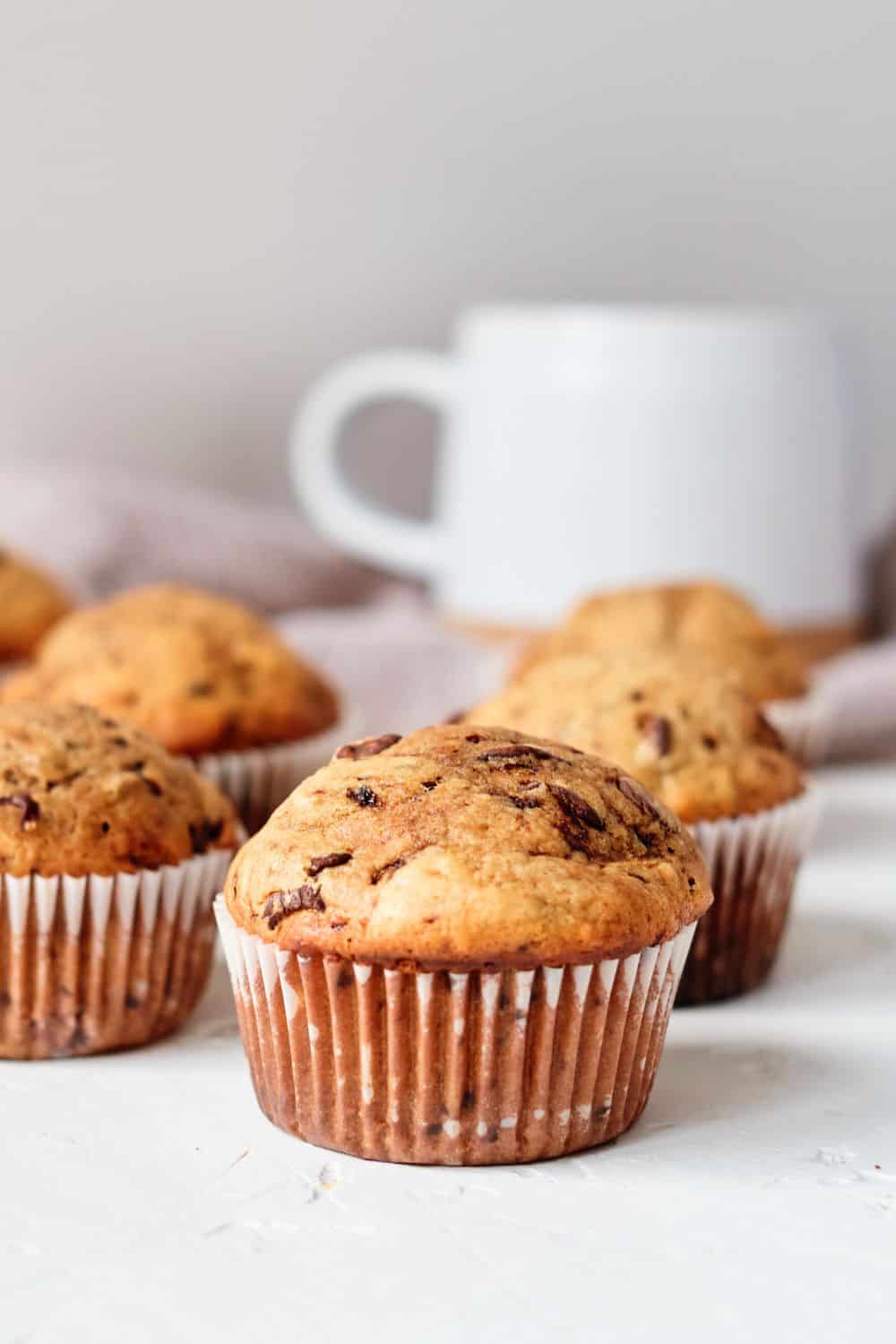 coffee chocolate chip muffins.