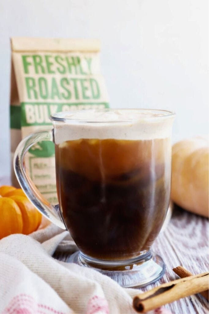 maple sweet cream cold brew coffee.