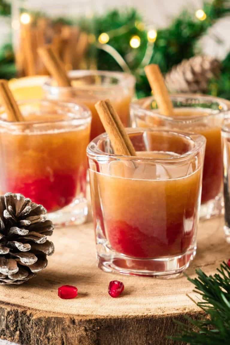 christmas ginger syrup drink.