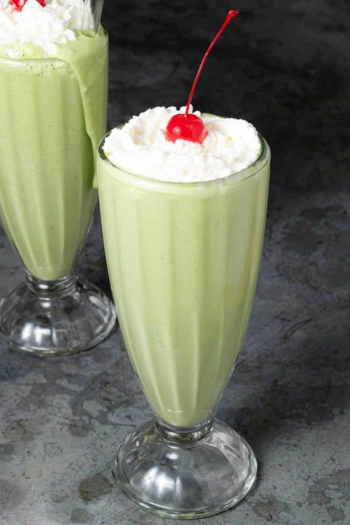 vanilla spinach smoothie.
