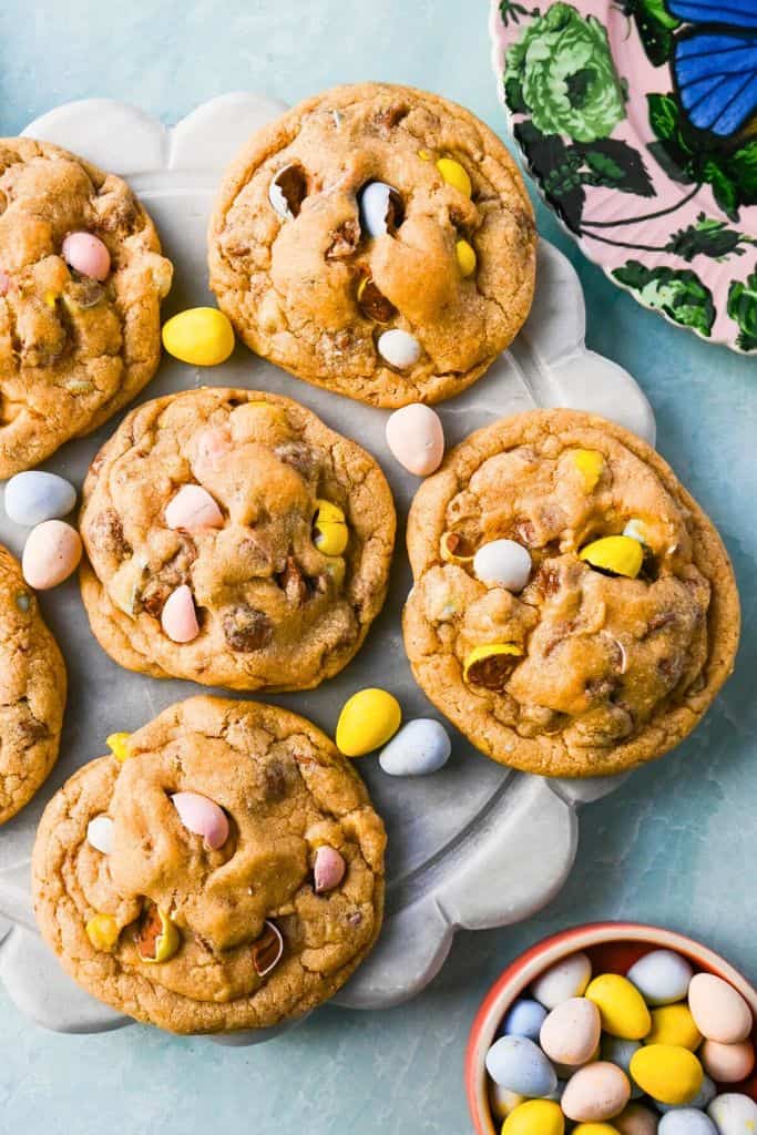 cadbury egg cookies for easter.