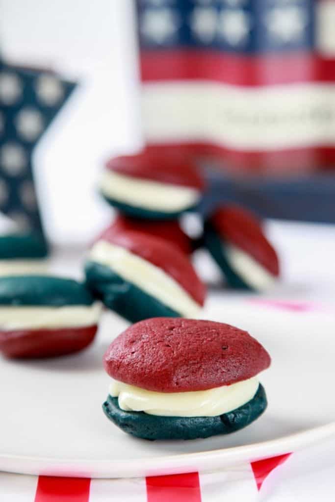 patriotic whoopie pies.