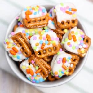 caramel pretzel snaps.