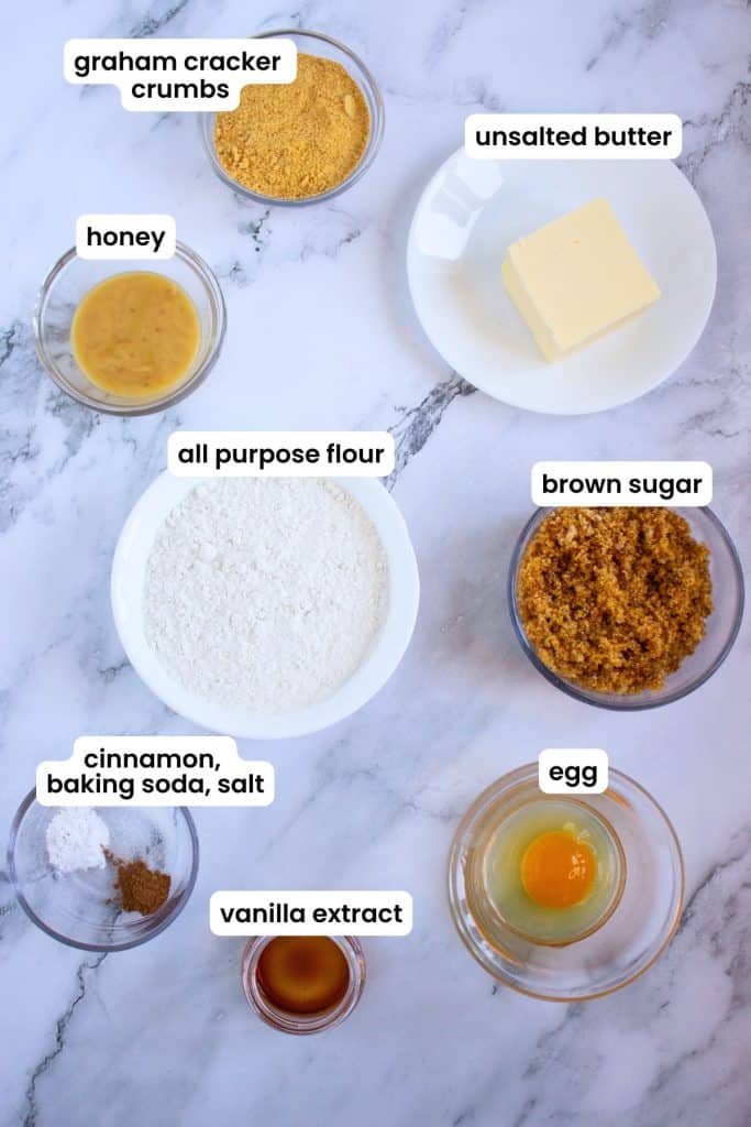 crumbl cookie copycat ingredients labelled.