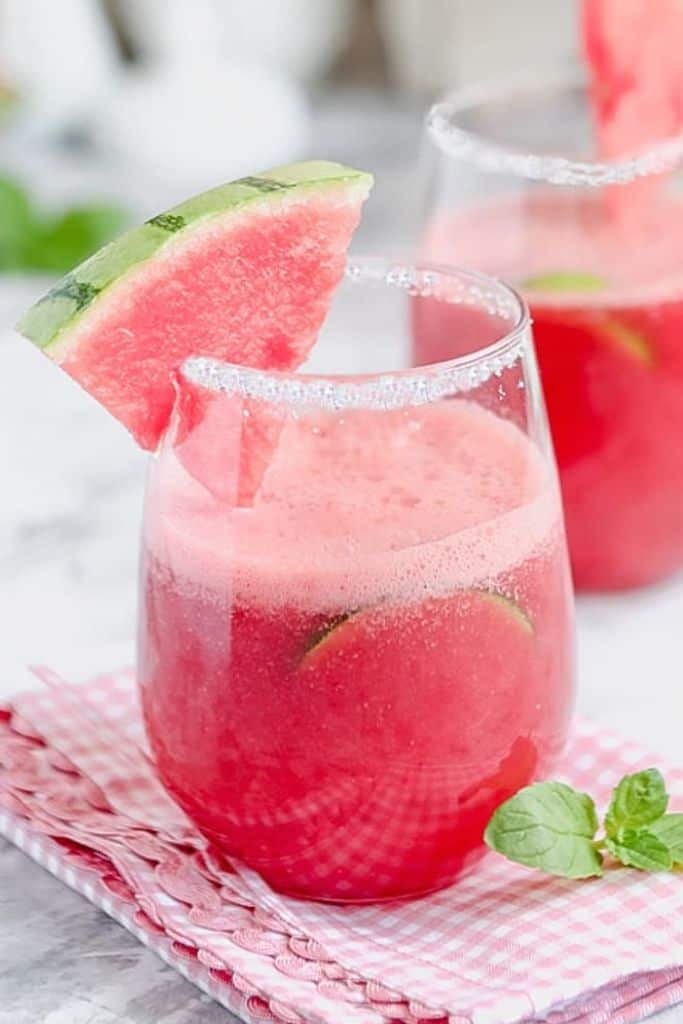 watermelon mocktail.