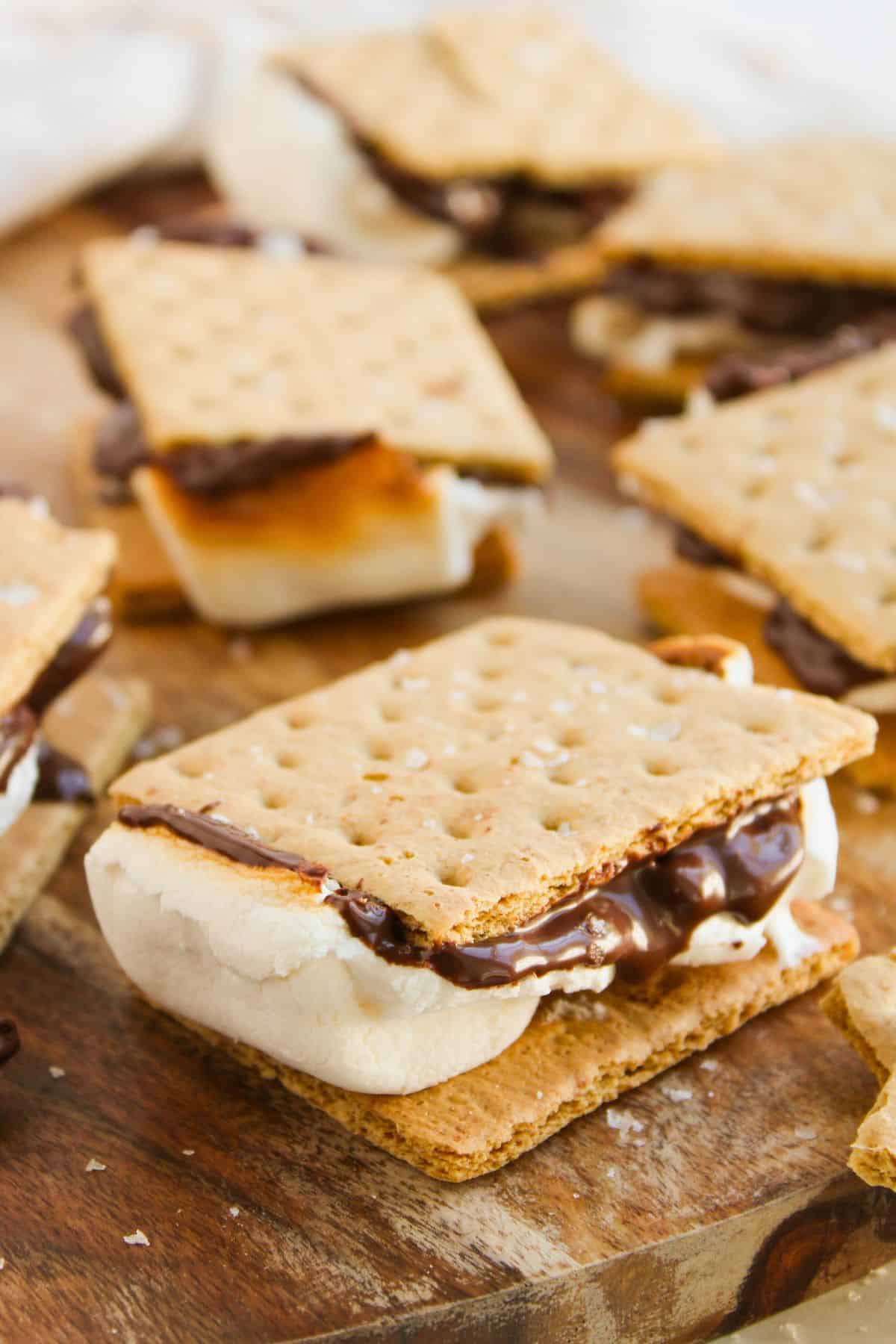 oven smores.