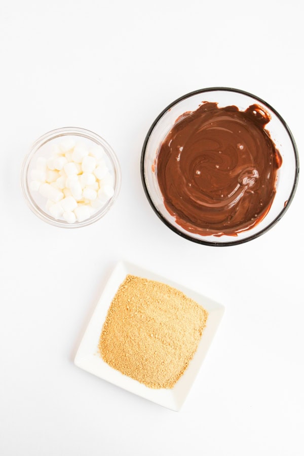 smore cake pops decoration ingredients.