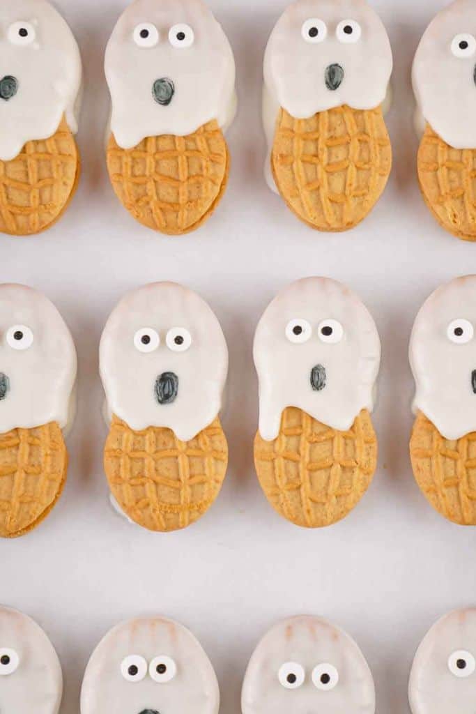 ghost nutter butter cookies.