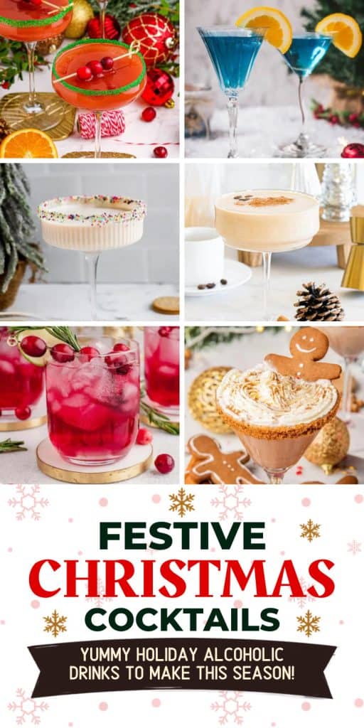 christmas cocktail recipe ideas.